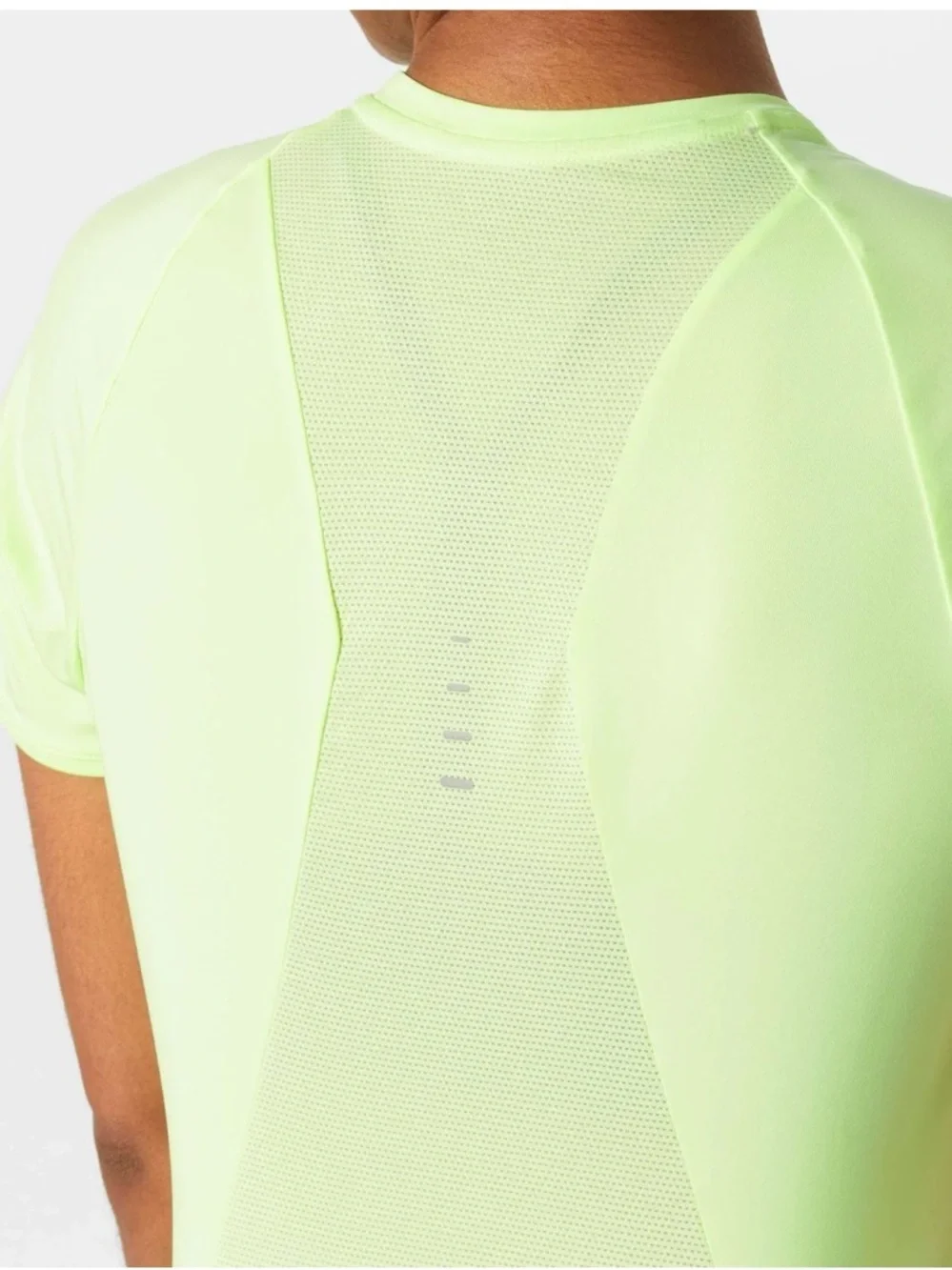 Nike Women's Dri-FIT Short-Sleeve Top Bright Green size XL